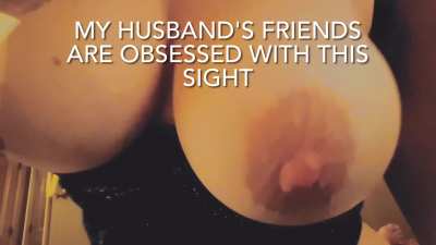 My husband has many good friends