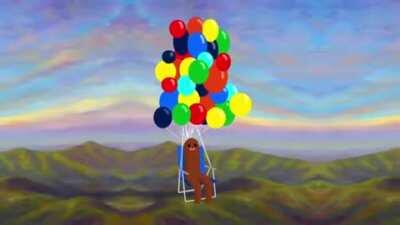 Such a tiresome day, makes you want to get on a chair and fly away.