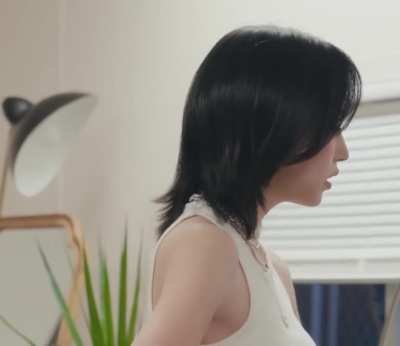 Mina's beautiful side profile!