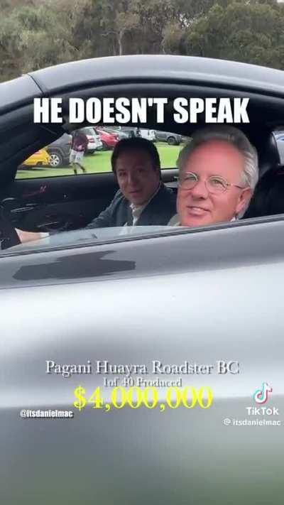 How could he not know 😭