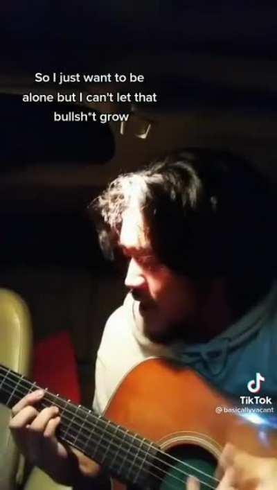 His band is called The Average, The song is untitled but it brought me back to my highschool days...