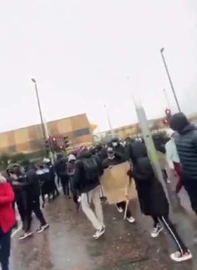 Another video of the protests today in Blanchardstown