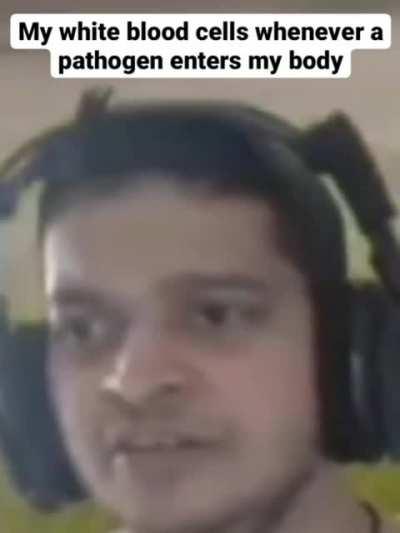 If you're depressed and think nobody gives a shit about you just know that your leukocytes are fighting for you 24/7