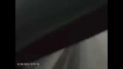 Overtaking traffic in near-zero visibility conditions