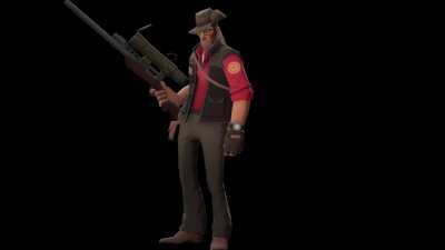 Sniper is the world's fattest man