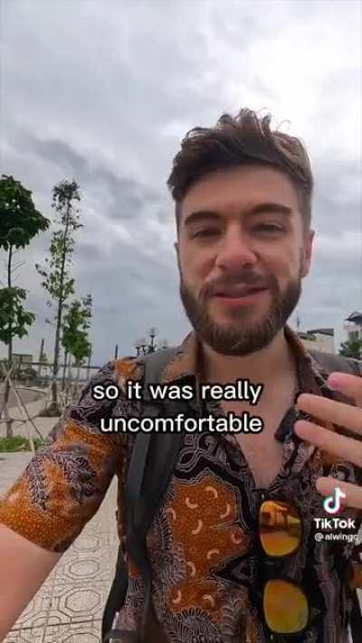 Making his ancestors proud 🤮