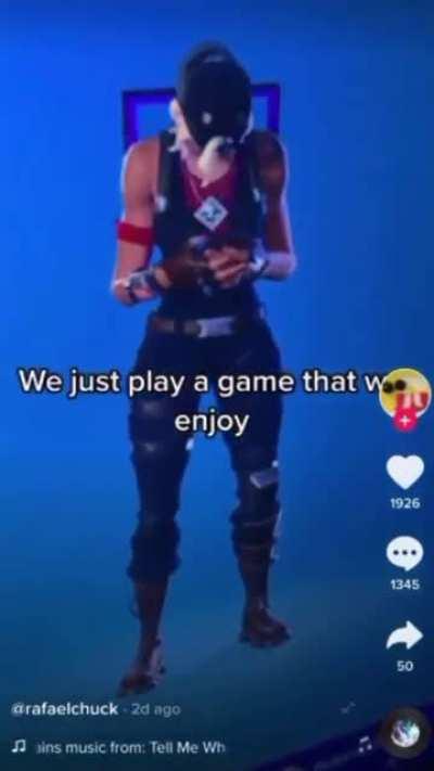 Why do people call us Fortnite kids :(