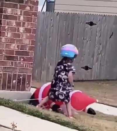 When Santa ignored the list you sent him..