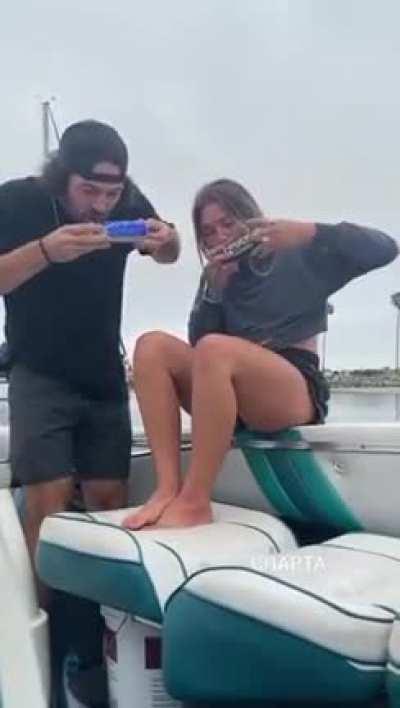 Hmc while try to drink with a friend...