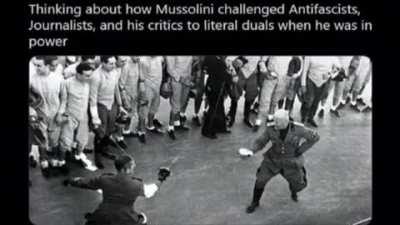 “Of course I’ll stop... if you kill me”