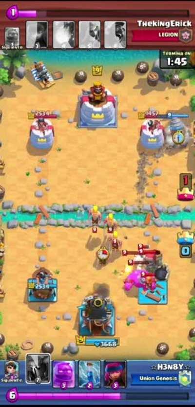 When you accept the defeat and try to get at least one crown but end up 3 crowning him