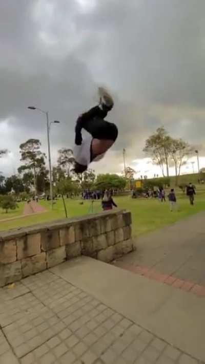 WCGW Doing A Backflip Unprofessionally