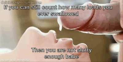 Sadly I can still hold count 💦