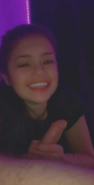 Love playing with my mans cum! 😋