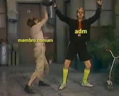 Cansado de tomar ban por nada nesse sub, foda-se a administração 🖕🖕🖕🖕😾😾