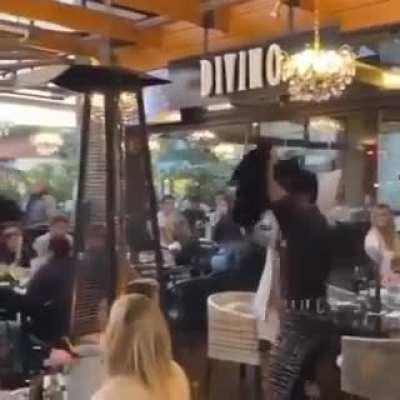 Restaurant making the coffin meme when they opened back during quarantine