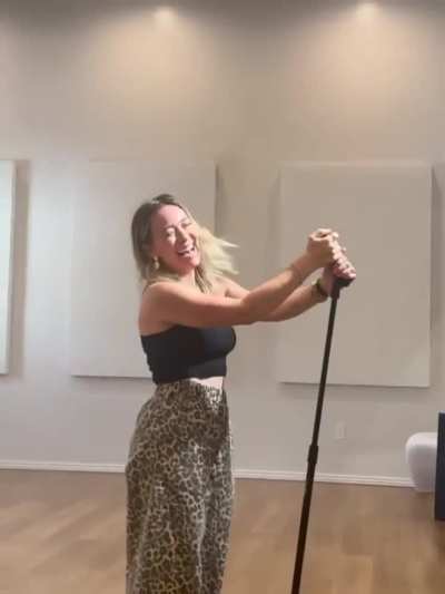 Hilary in the rehearsal room | IG | October 2025