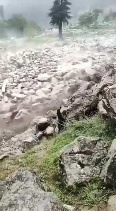 Result of massive torrential rains in Pakistan