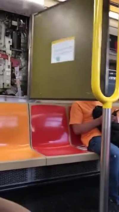 Just filming the subway Map