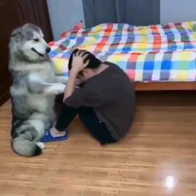 Good spotter and motivator