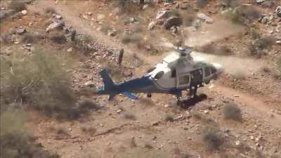 I rescued the person in distress, boss