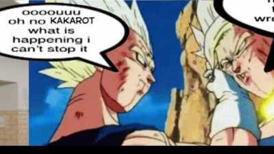 Talk about a saiyan's pride