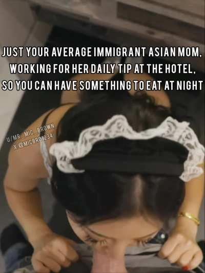 SHE'S WORKING HARD FOR HER FAMILY 