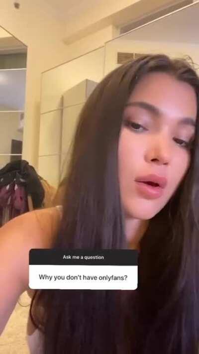 She's gonna make her Onlyfan 🥳