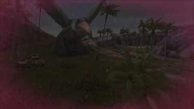 Pelagornis become a lot more terrifying when they're twenty times larger...