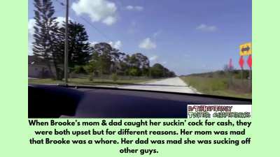 Mom & Dad Catch Brooke Whoring - Gets Punished (1/2)