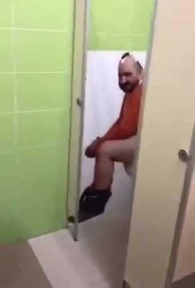 This stall is always free