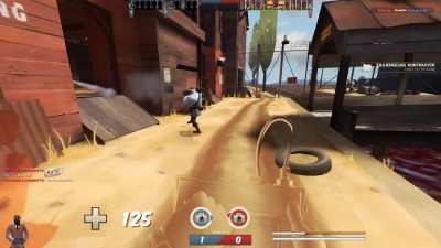 Ended up in a 2fort server with at least 3 human cheaters. The scout(Sleeveless) and huntsman (yufKa) were the ones in this clip. Their team kept insisting that our topscores was a cheater everytime we called them out. Hopefully their cheats are apparent 