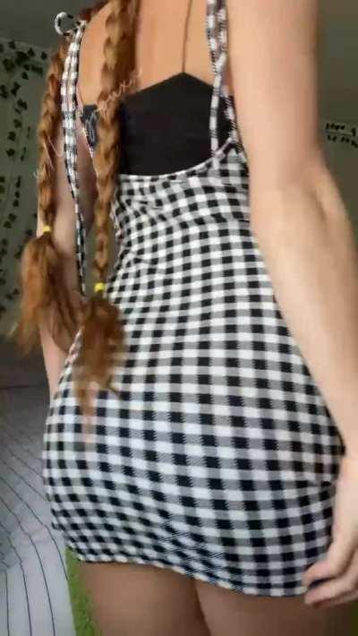 Would you make a horny redhead your fuckdoll? You can use my braids to hold on to 😇