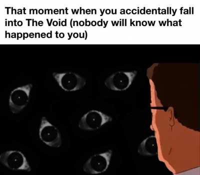 nobody will know what happened to you.