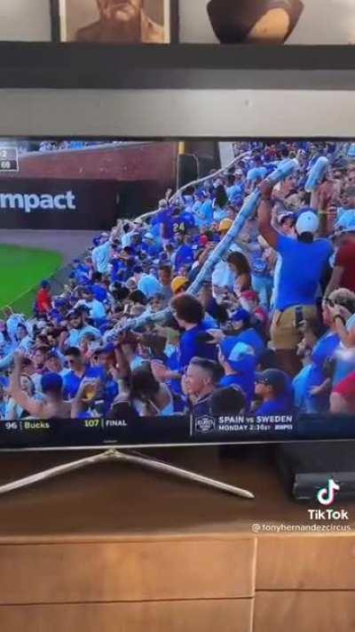 It’s going to fall…