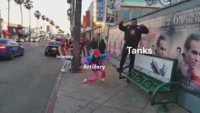 Combined Arms broken down Barney style