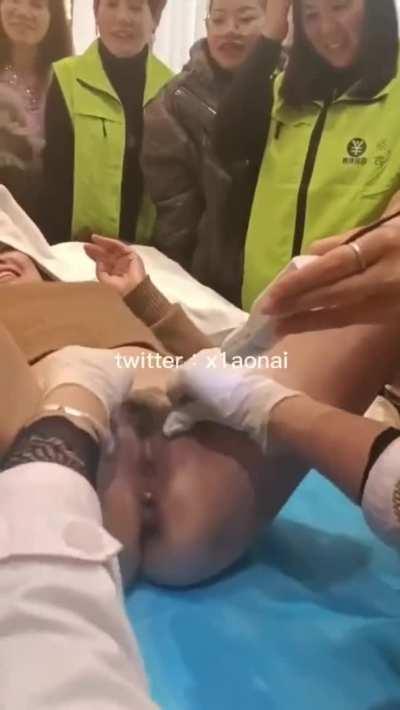 Used for a class demonstration