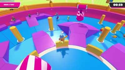 How to play tail tag when you're lazy