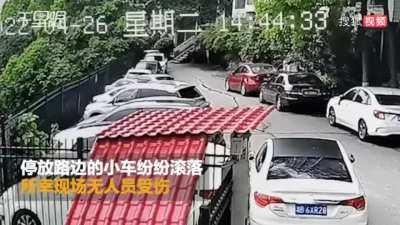 Lucky Mother &amp;amp; Child Narrowly Escape Unforeseen Catastrophe...