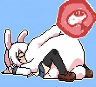 Bunnygirl impregnated by big rabbit (qswan)