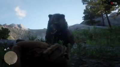 Arthur fucking suplexes a bear