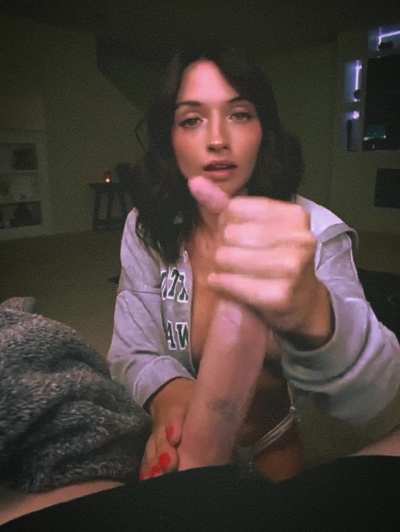 She loves to worship cock