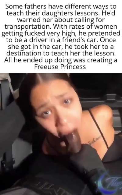 He's such a good father by helping his daughter in The Freeuse World