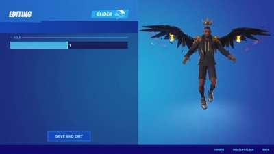 the lebron james glider has a gold adjustment bar