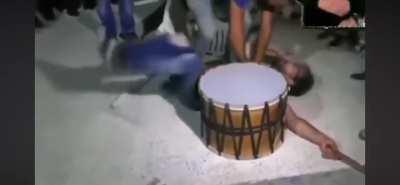 This guy really loves his job