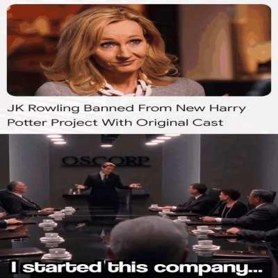 She wrote the books though...