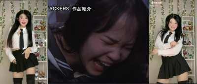 Tiny Asian Schoolgirl Lala Kudo Forced by BBC [ft. @Kikakiim]