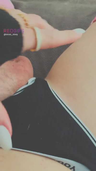 Wearing these panties for my friend’s special order has driven me crazy… I’ve been leaking nonstop into them, and they’re soaked in my scent now 😈💧👅