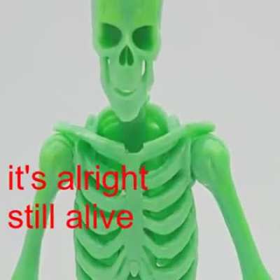 Awesome green skeleton song