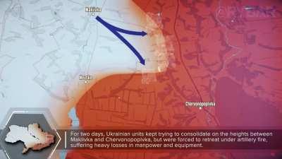 Ru POV: Chronicle of battles in the Starobilsk direction according to Rybar.
